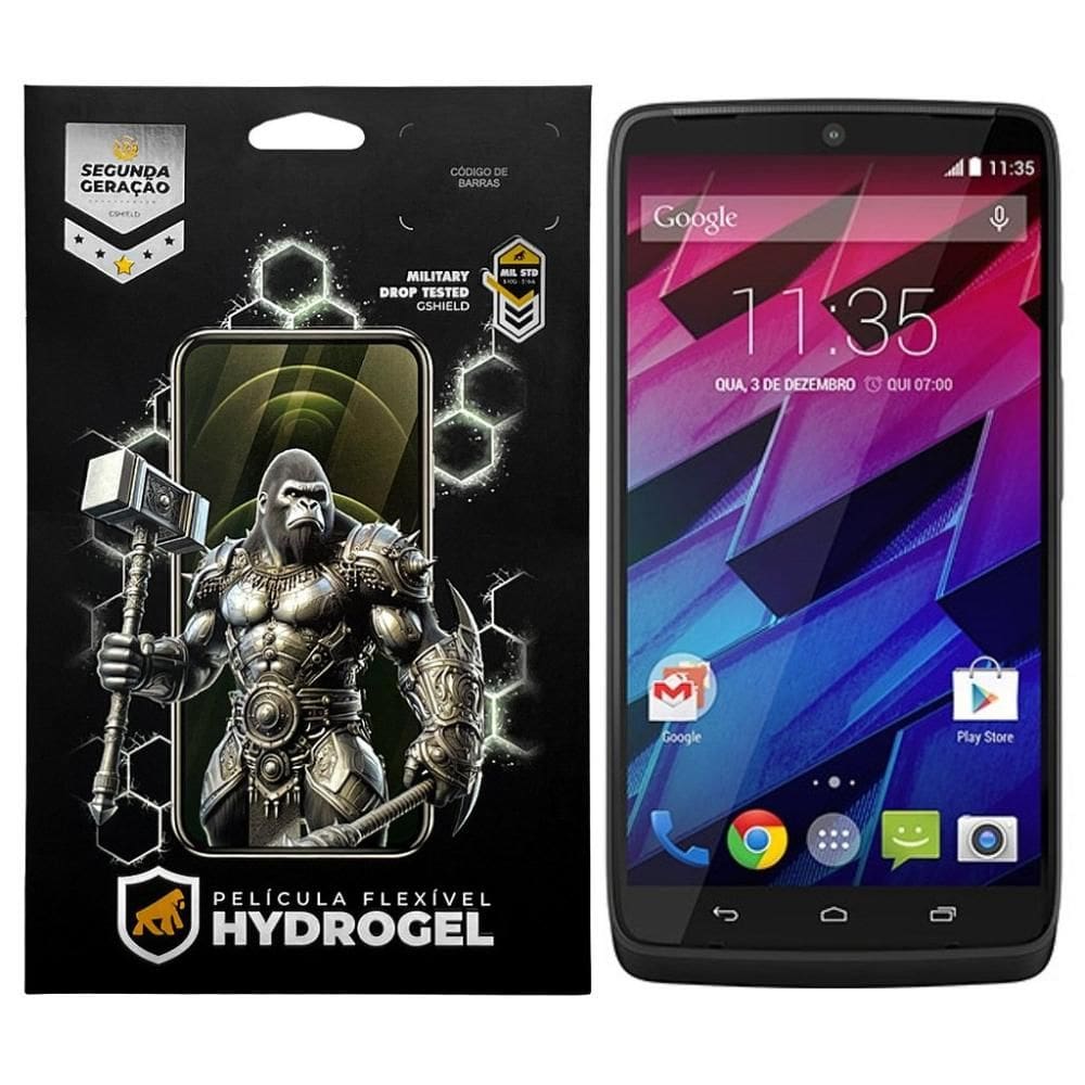 Película para Motorola Moto Maxx - Hydrogel HD - Gshield