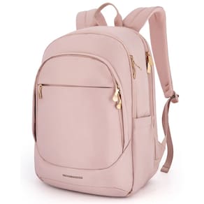 Mochila LIGHT FLIGHT Collge Laptop 15,6" para mulheres rosa