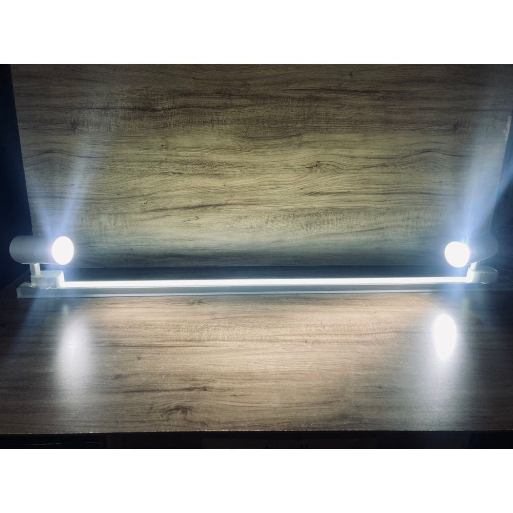 Perfil Led Spot de Trilho integrado Total 45w Bivolt 1 metro