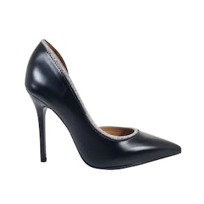 Scarpin Sapato Feminino Salto Alto Preto Vizzano 1421.110