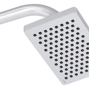 Ducha Parede Retangular 1 Jato Acqua Flex Cromada - Deca