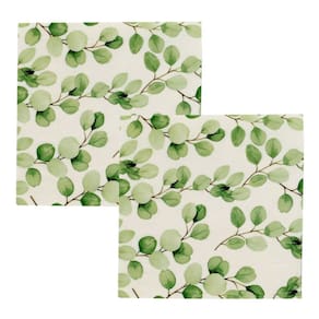 Kit Guardanapo Decorado Estampa Folhagens Luxo 40 Folhas 33cm - Tuut