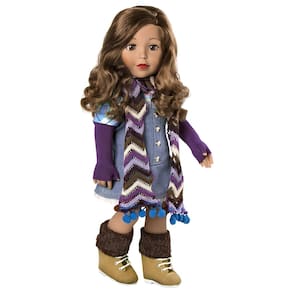 Boneca Fashion Adora Amazing Girls Ava 45cm com cabelo enraizado