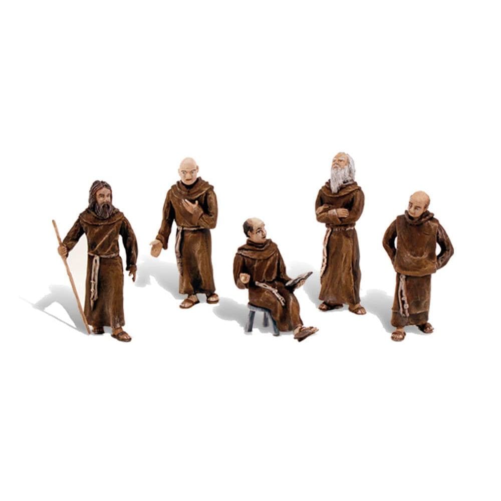Estatueta Woodland Scenics Scene Setters Friars/Monks, 1,5 cm, 5/pacote