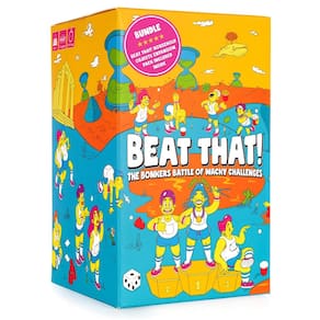 Family Party Game Gutter Games Beat That! com pacote de expansão