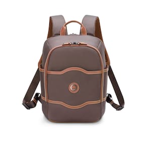 Mochila DELSEY PARIS Chatelet 2.0 para laptop de viagem marrom