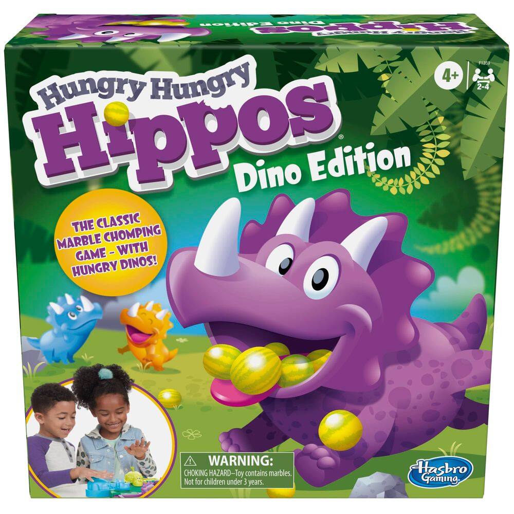 Jogo de Tabuleiro Hasbro Gaming Hungry Hippos Dino Edition