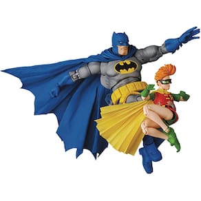 Boneco de ação Medicom MAFEX No.139 Batman Blue e Robin 16/11cm