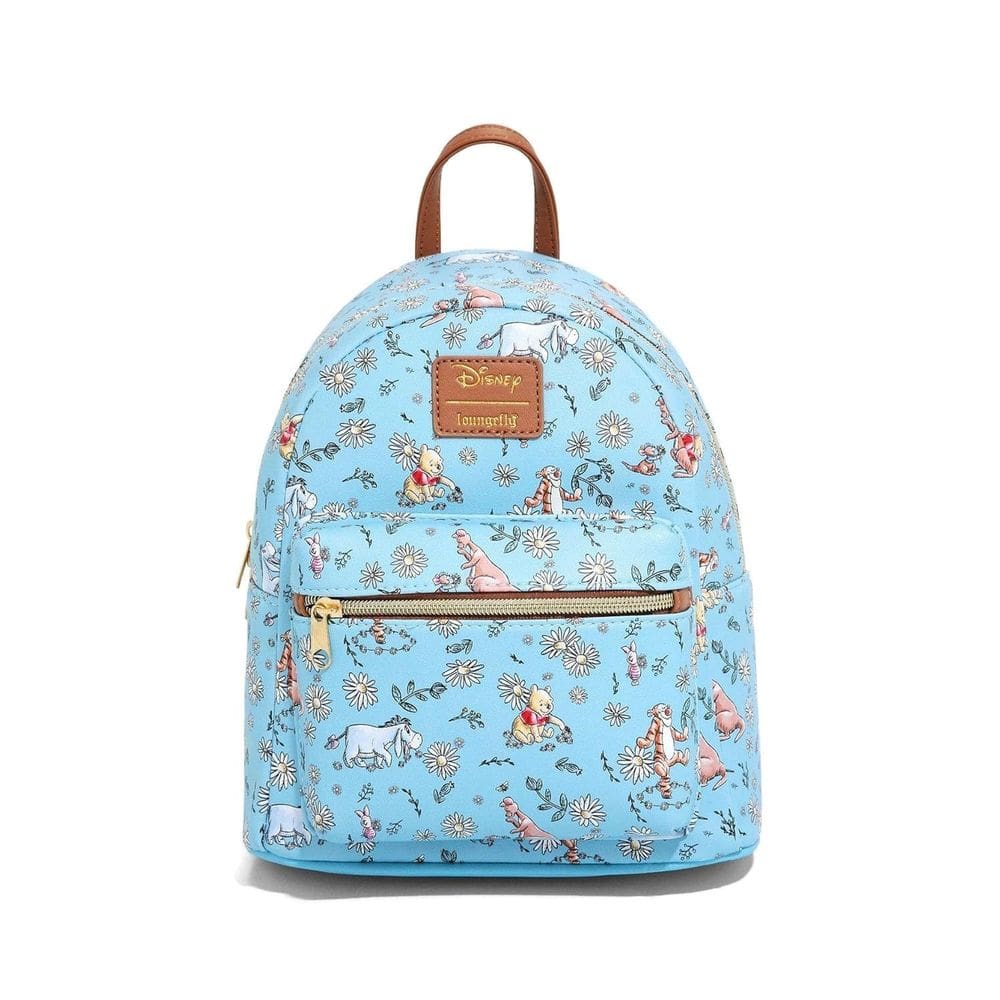Mini mochila Loungefly Disney Winnie The Pooh Sketch Daisies