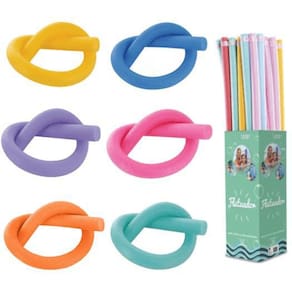 Kit 12 Boias Espaguete Macarrao Flutuador Aquatico Piscinas