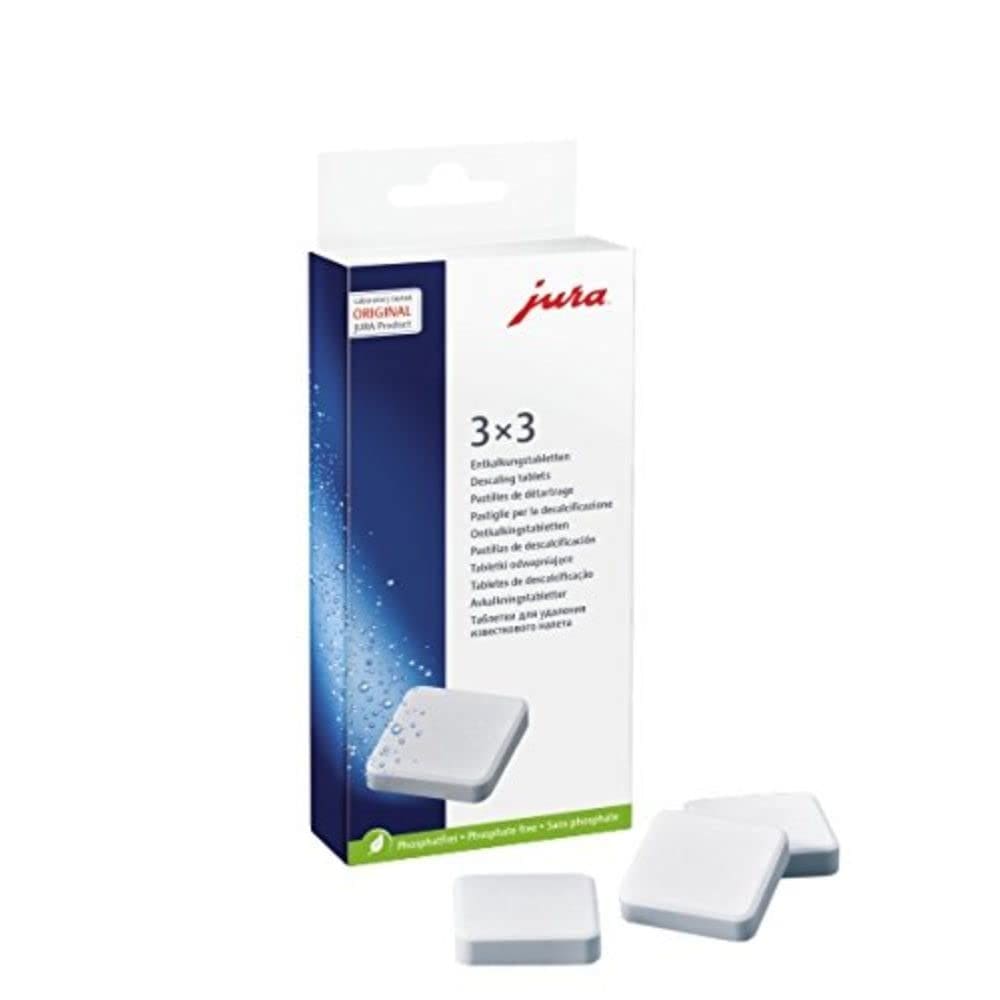 Comprimidos descalcificantes/descalcificantes Jura 66281 9 comprimidos x 3