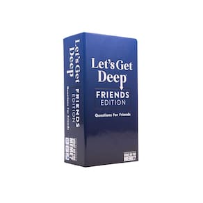 Jogo de cartas relacionável Let`s Get Deep: Friends Edition 17+