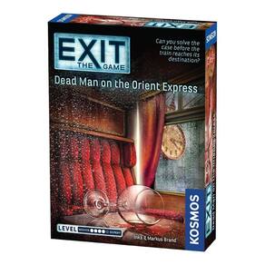 Jogo de cartas Thames & Kosmos Exit: O jogo Dead Man on The Orient Express