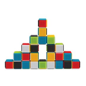 Blocos sensoriais Infantino Press & Stay para bebês de 6 m+24 peças