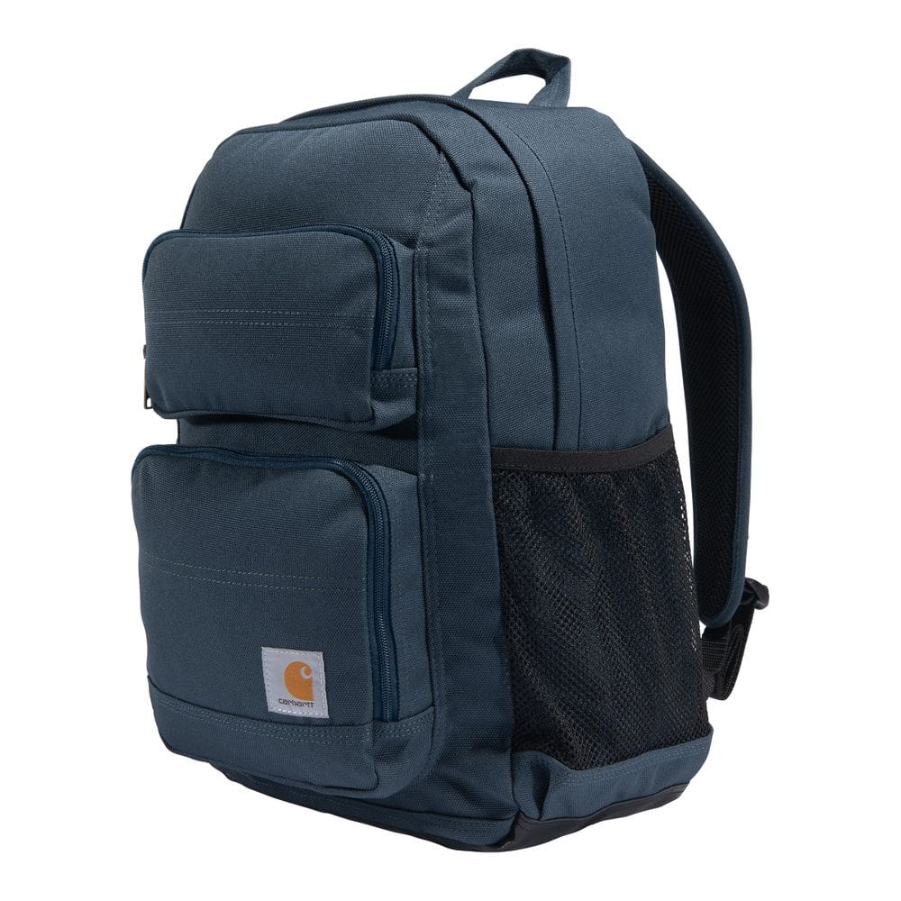 Mochila Carhartt Classic 27L com capa para laptop azul marinho