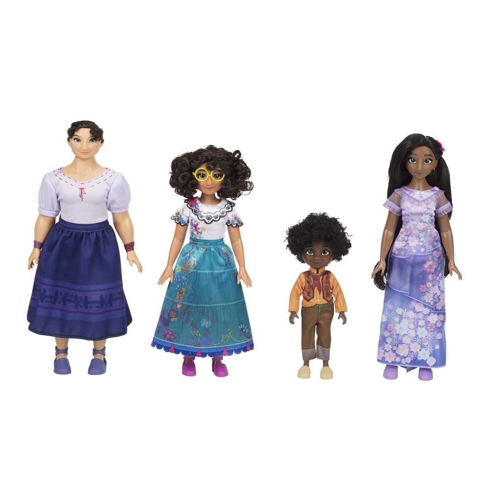 Pacote familiar de bonecas Disney Encanto 219624 com roupas e acessórios