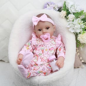 Baby Doll GOAROY realista de 18 polegadas com acessórios para 3 ou mais