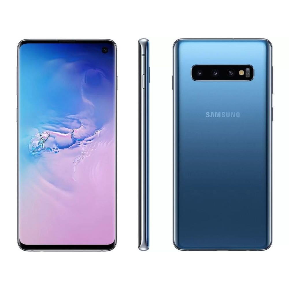 Usado: Samsung S10 128 GB Azul - Excelente