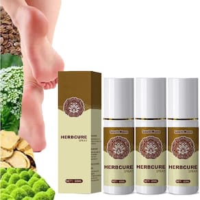 Spray para pés YG LianKai Athlet`s Foot Herbal 60 ml, conjunto de 3 unidades