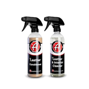 Kit de tratamento de couro Adam`s Polishes Limpador e condicionador de couro