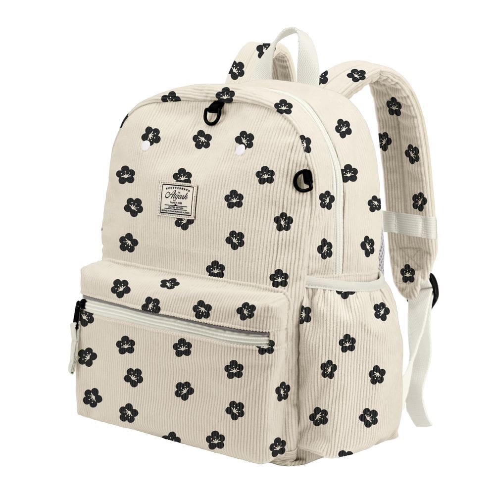 Mochila Atgark Corduroy para meninos de 2 a 5 anos