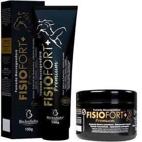 Kit 3 Pomada Fisiofort Premium 150g + 3 Fisiofort 200g