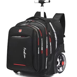 Mochila com rodinhas PISKGODSF 55L com rodas para viagem de 15,6"