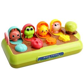 Brinquedo pop-up interativo para animais Caterbee para crianças