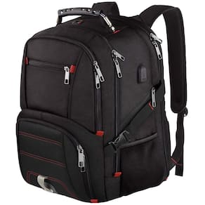 Mochila LTINVECK Travel Laptop extra grande RFID de 17 polegadas