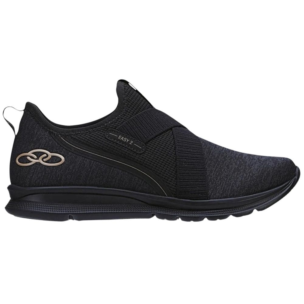 Tênis Olympikus Esportivo Slip On Easy 2 Feminino Preto