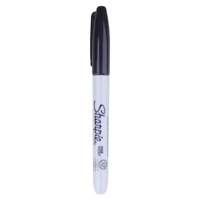 Marcador Permanente Ponta Fina Sharpie Preta