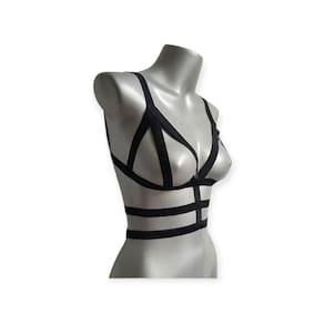 Harness Feminino Monna Coleção Fetiche - Lovetoys - Preto, único