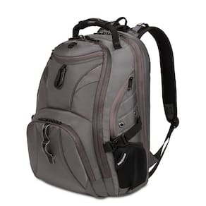 Mochila para laptop SwissGear 1900 Scansmart TSA 17 polegadas Sting Grey
