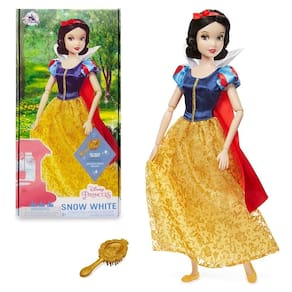 Boneca Disney Store Princess Classic Branca de Neve 28 cm com acessórios