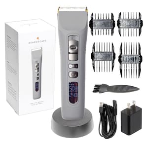 Aparador de barba Brio Beardscape V1 Professional para homens cinza