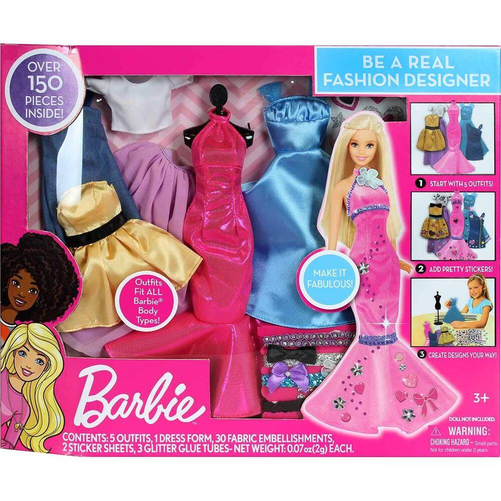 Estilista Barbie Seja uma designer de moda com acessório