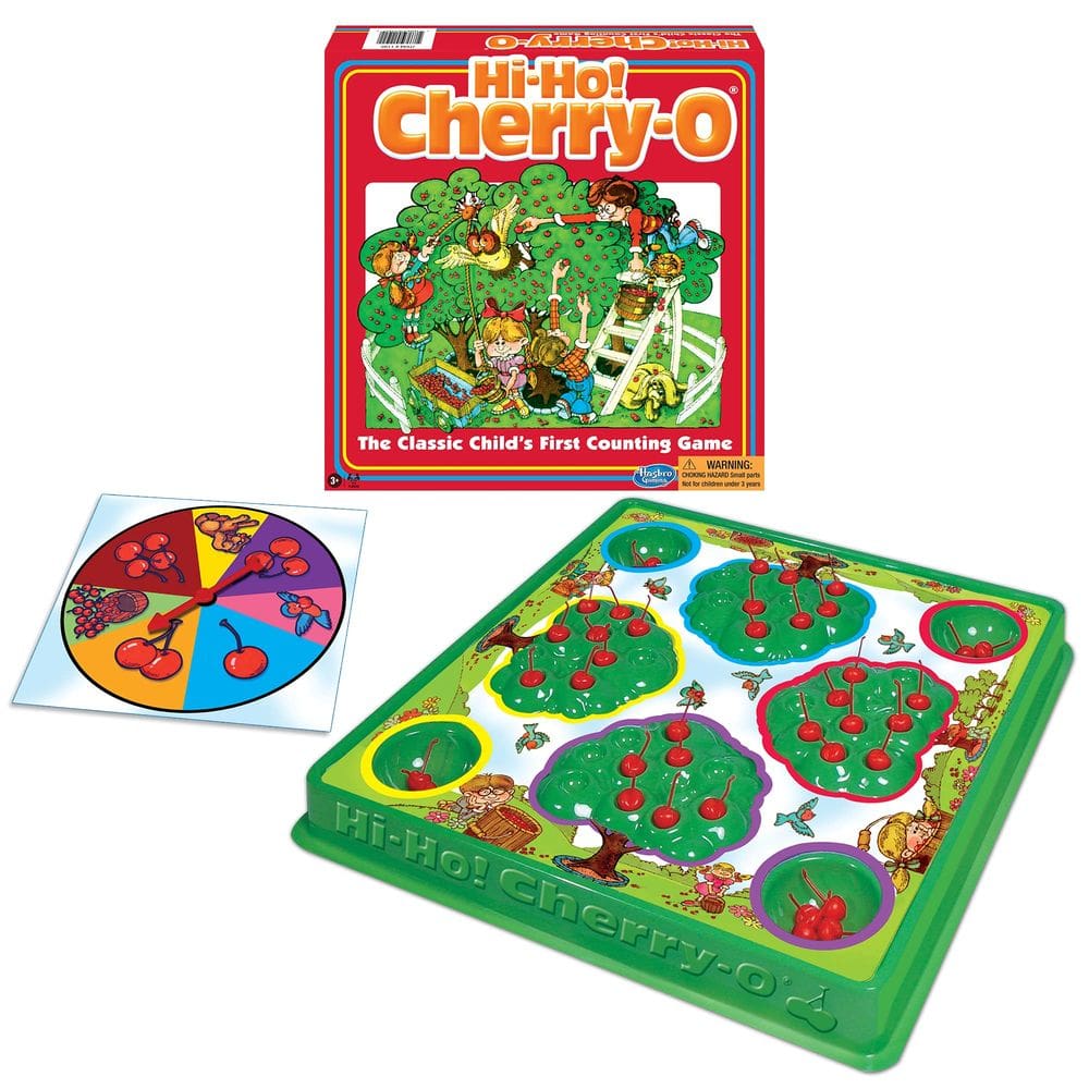Jogo de tabuleiro Winning Moves Hi-ho Cherry-O para crianças de 3 anos ou mais