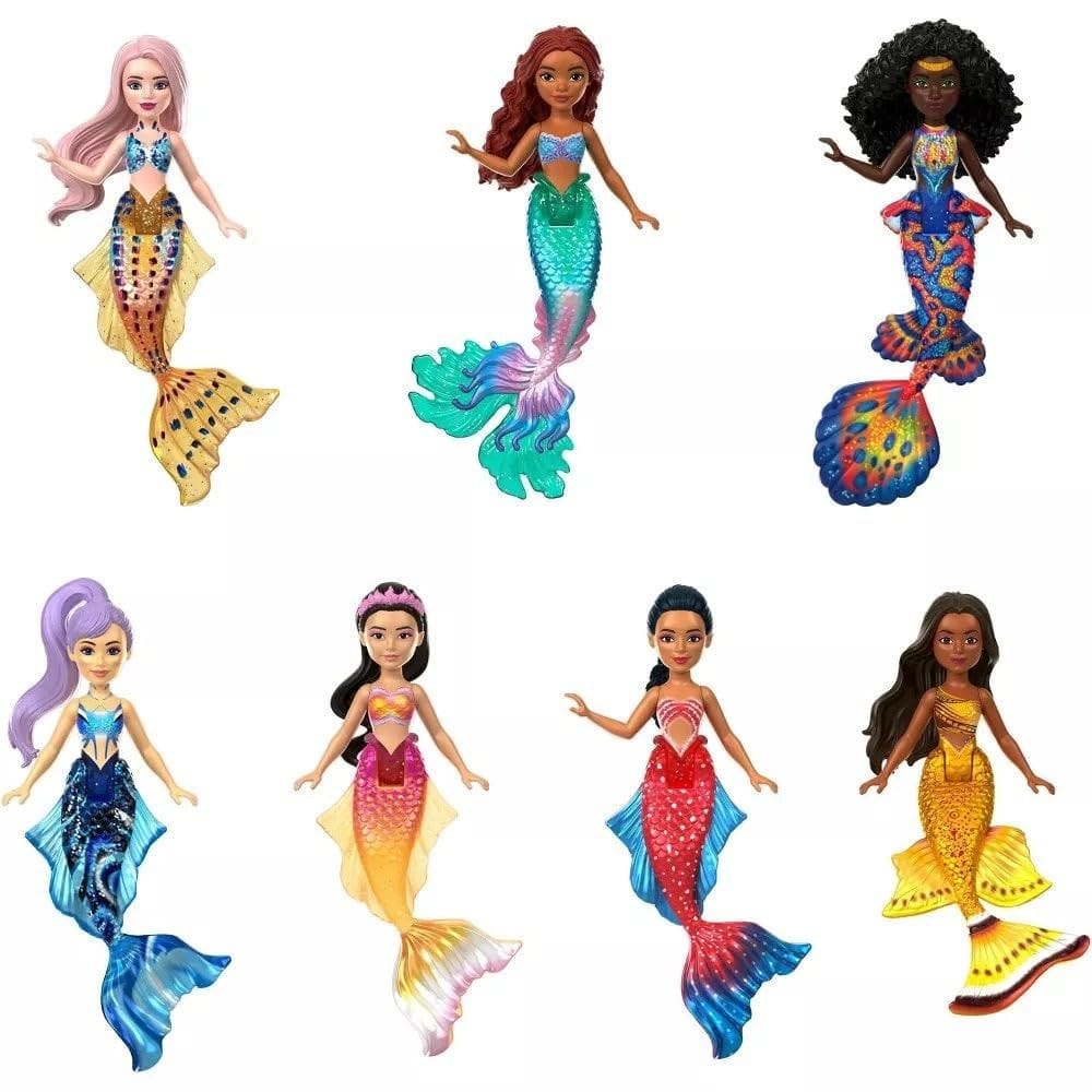 Conjunto de bonecas Mattel Disney Princess The Little Mermaid Ariel & Sisters