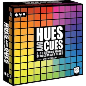 Jogo de Tabuleiro Hues and Cues Vibrant Color Guessing 3-10 Jogadores +8 Anos