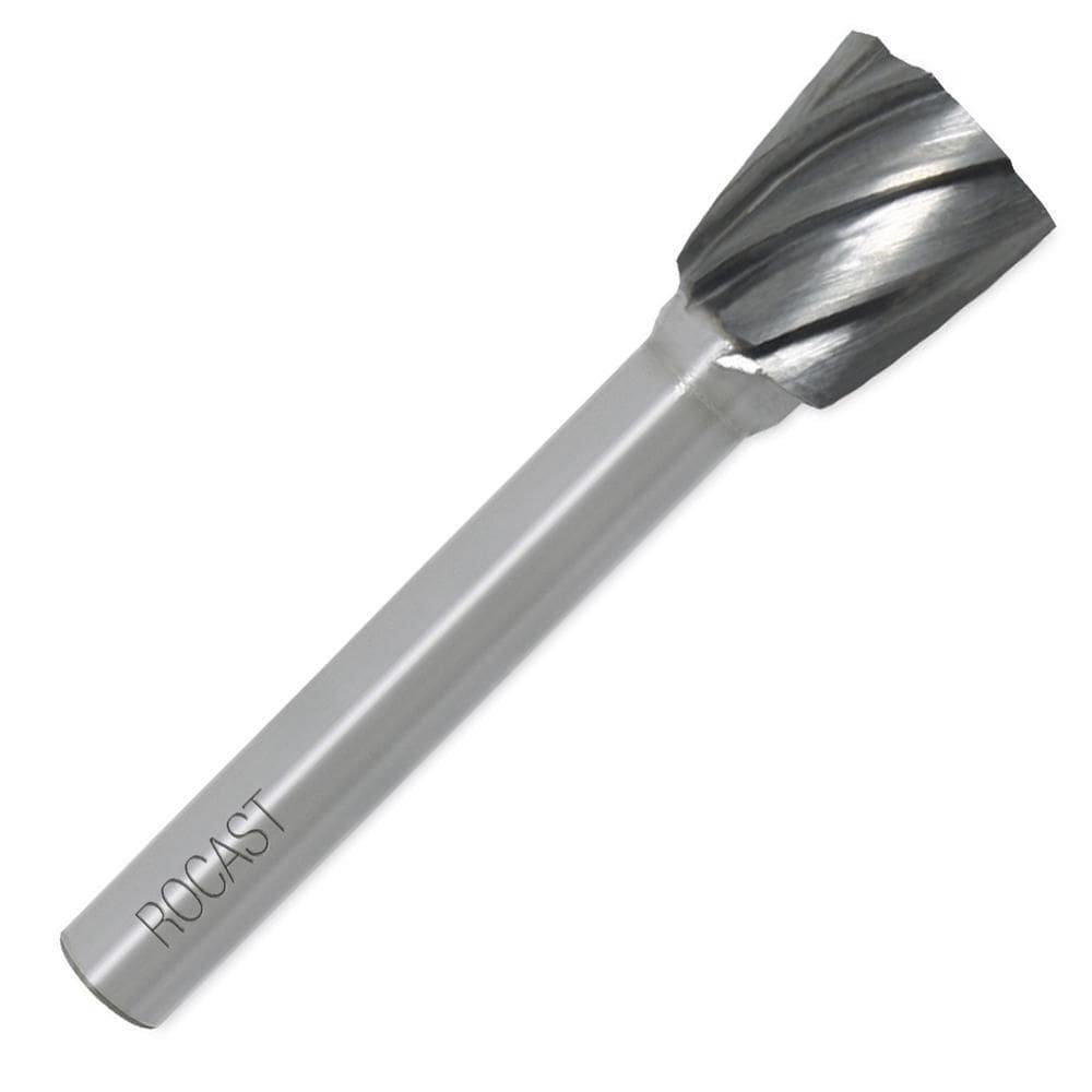Lima Rotativa Cônica Invertida Para Alumínio 10Mm - Rocast