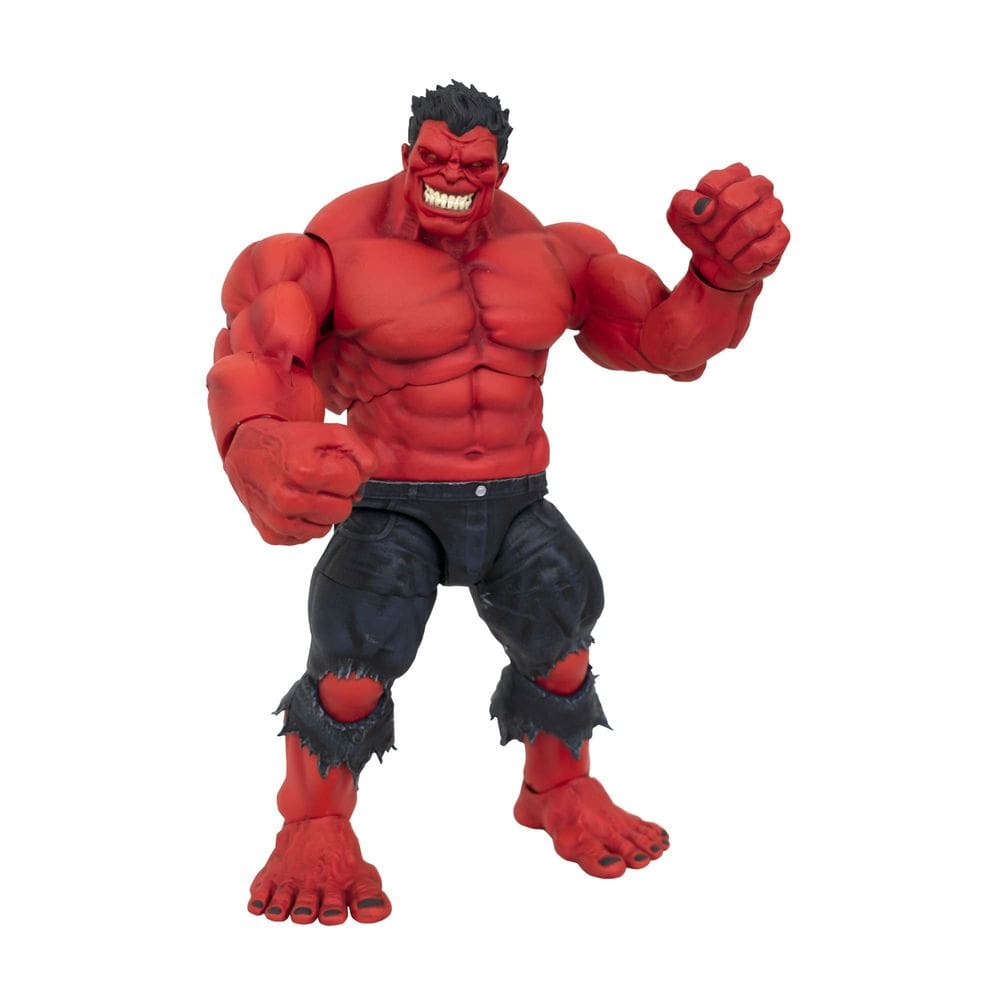 Boneco de ação Diamond Select Toys Marvel Select Red Hulk 23 cm