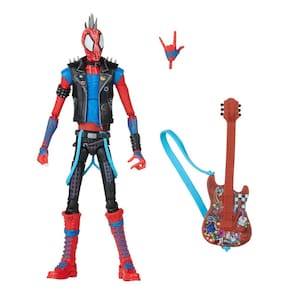 Boneco de ação Marvel Legends Spider-Punk Spider-Man 15cm
