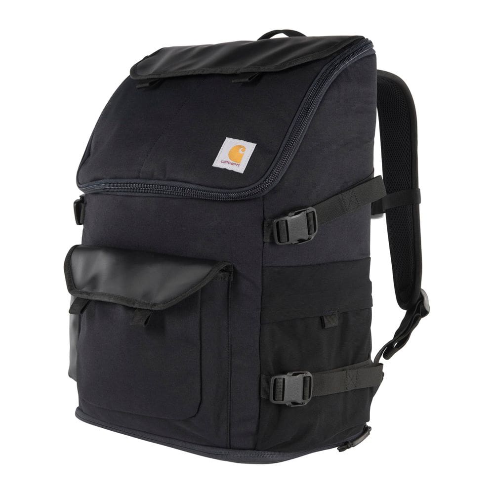 Mochila Carhartt Workday 35L de nylon preta para 15 computadores portáteis