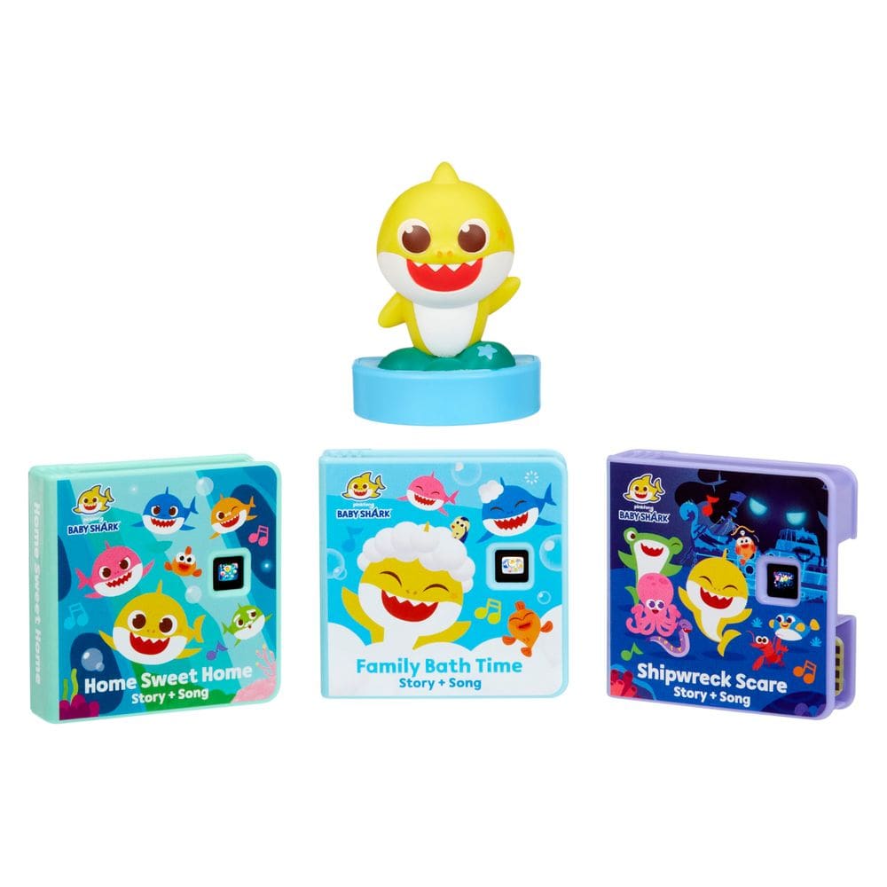Coleção Toy Little Tikes Baby Shark Family de mais de 3 anos