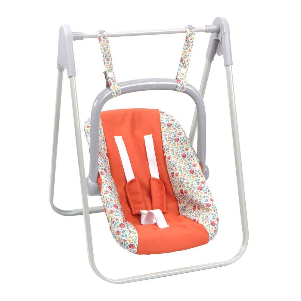 Baby Doll Swing e Portable Carrier JC Toys para 18"