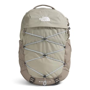Mochila feminina THE NORTH FACE Borealis Commuter cinza argila