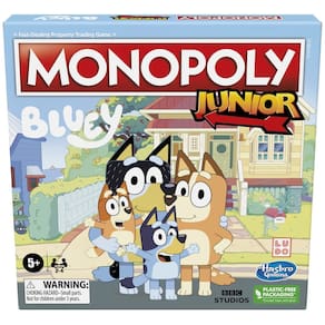 Jogo de Tabuleiro Hasbro Gaming Monopoly Junior Bluey Edition Kids 5+