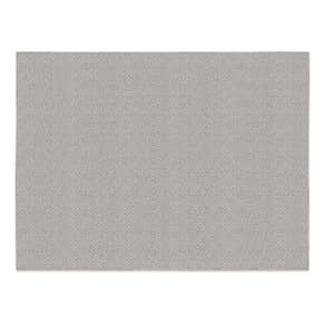 Tapete Sala 200X250Cm Atratto Liso 51 Cinza Trama Tear