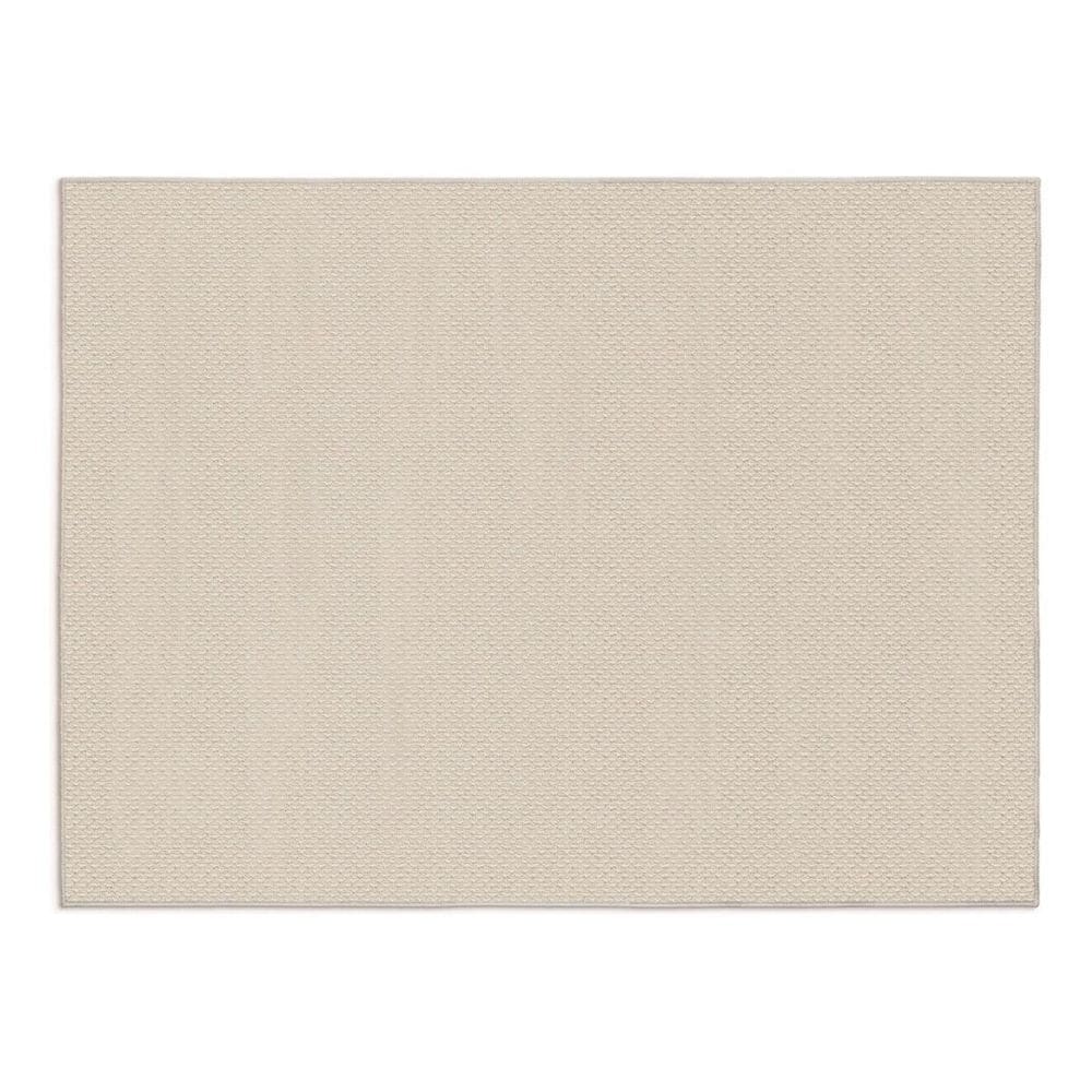 Tapete Sala 200X250Cm Atratto Liso 60 Areia Trama Tear