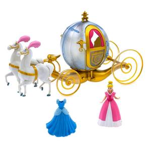 Conjunto de jogos Disney Store Cinderella Doll Horse Carriage Girls